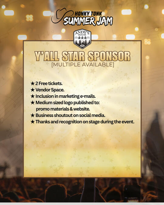 Y'all Star Sponsor