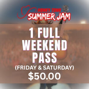 Weekend Pass Ticket